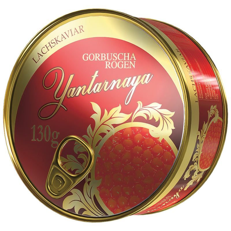 Икра красная "Янтарная" 130г